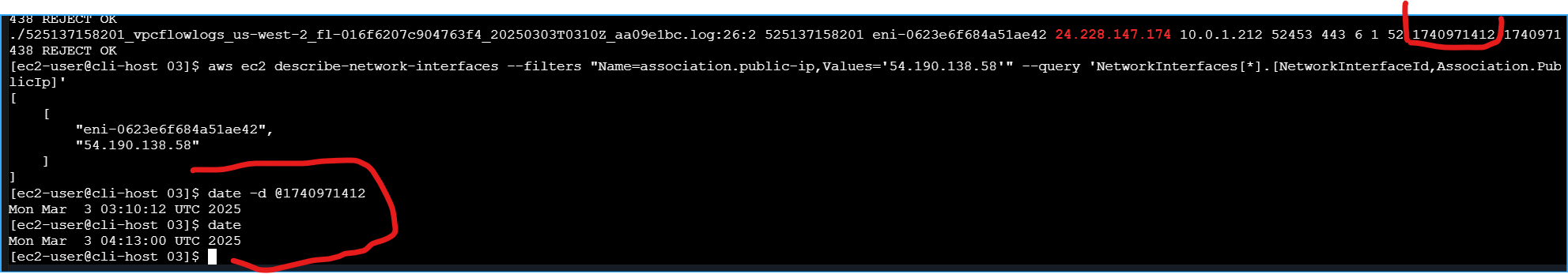 Translated timestamps