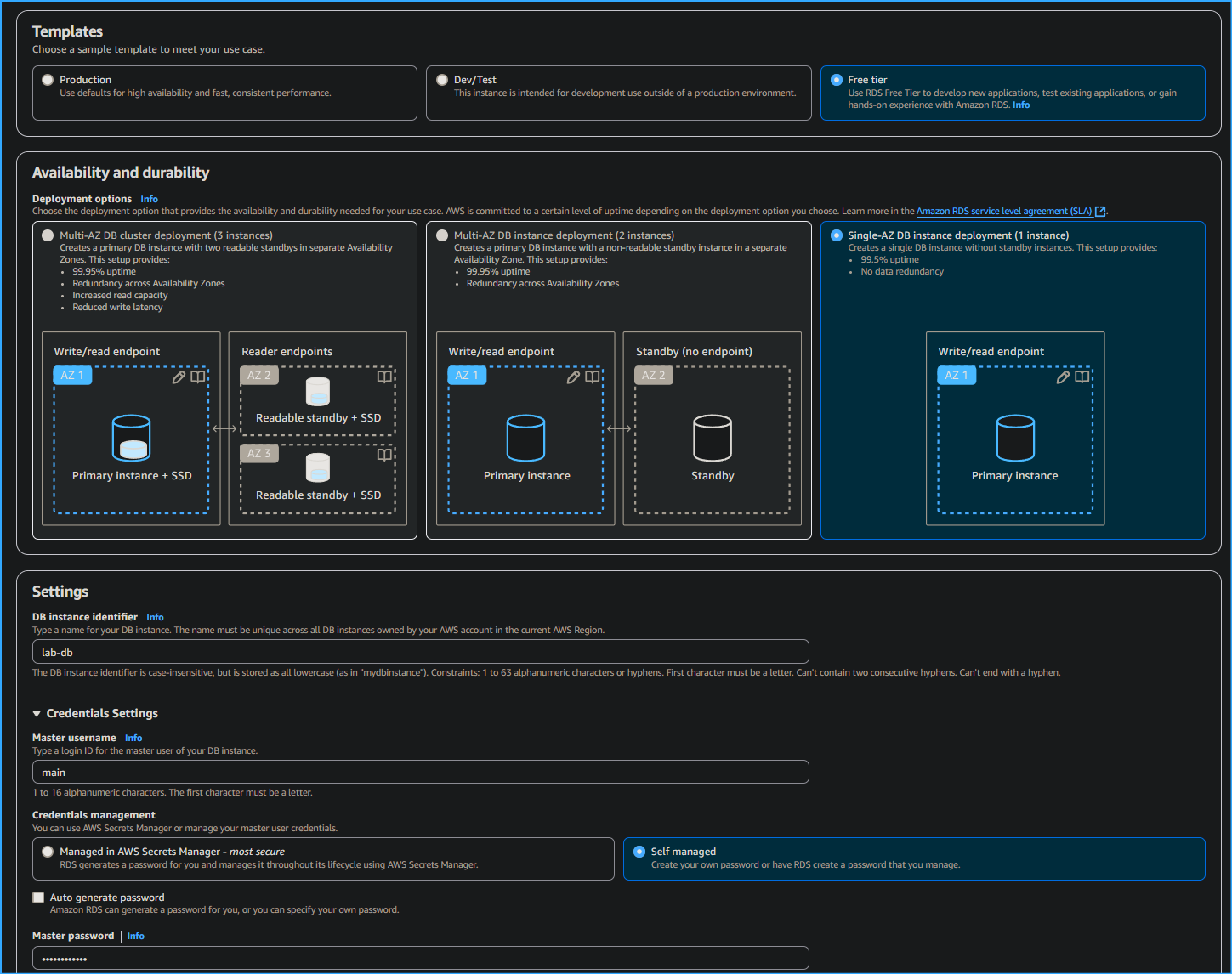 Configuring DB Two