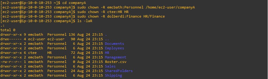 Using ls -lar Command Output