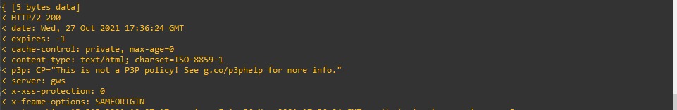 Result Of Curl Command Output Tests Connection To Web Service Like AWS And Submits HTTP Request