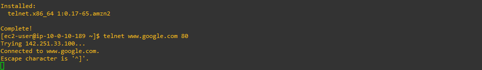 Telnet Command Confirms TCP Connection To Web Server Makes HTTP Request Using Telnet