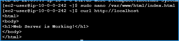 Created Test Page Index File