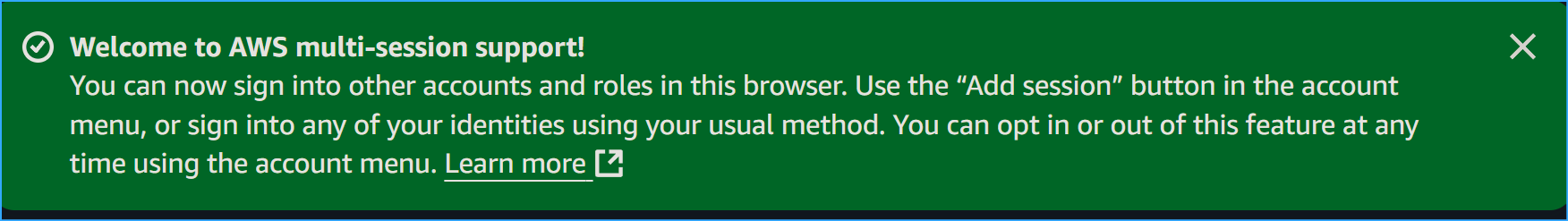 Enabled Multi Session Support Then Added Session Next