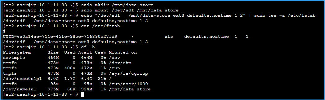 Ran CMD From Before To See Available Storage Again After Implementing